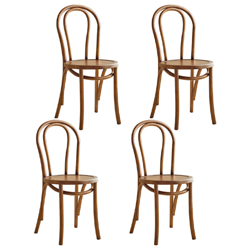Contemporary Indoor Dining Side Chair Solid Wood Frame Side Chair