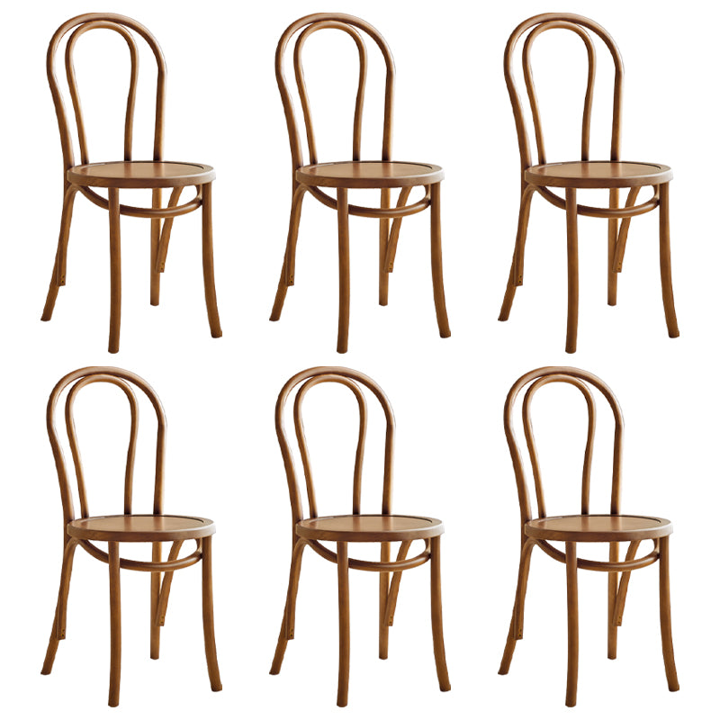 Contemporary Indoor Dining Side Chair Solid Wood Frame Side Chair