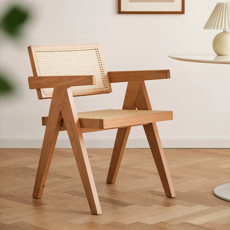 Solid Wood Dining Chairs Modern Style Dining Chairs for Dining Room