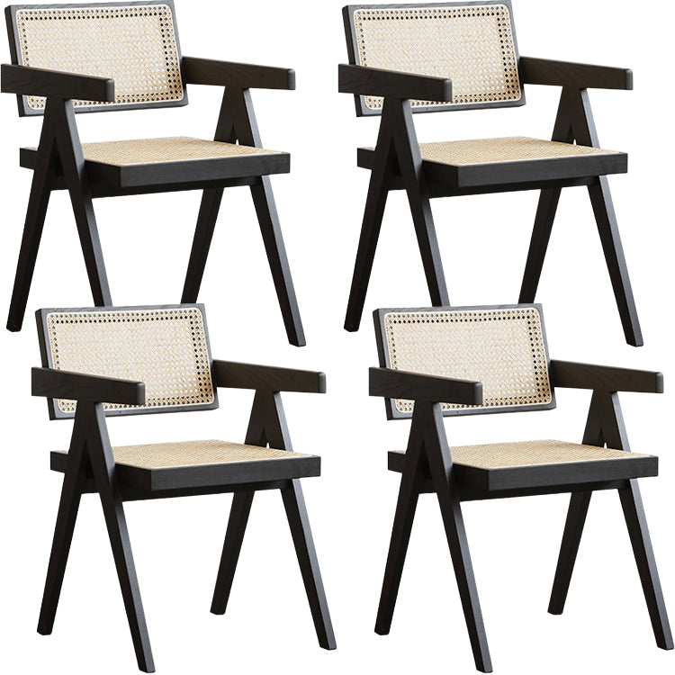 Solid Wood Dining Chairs Modern Style Dining Chairs for Dining Room