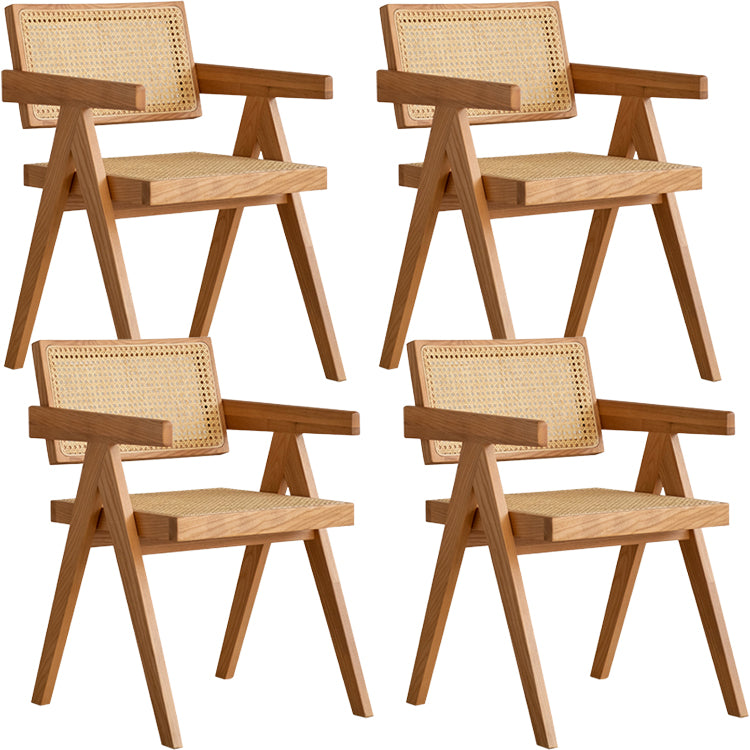 Solid Wood Dining Chairs Modern Style Dining Chairs for Dining Room