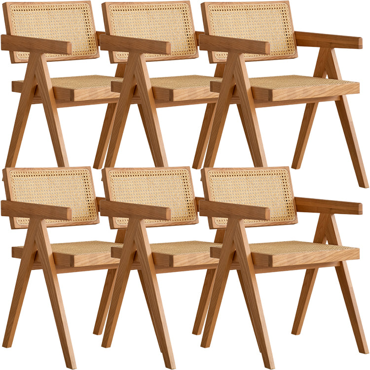 Solid Wood Dining Chairs Modern Style Dining Chairs for Dining Room