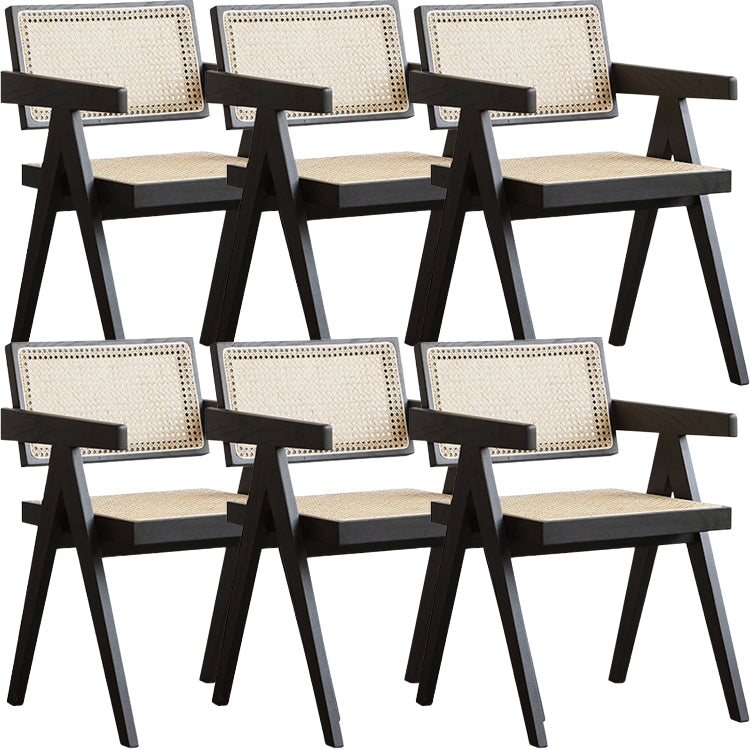 Solid Wood Dining Chairs Modern Style Dining Chairs for Dining Room