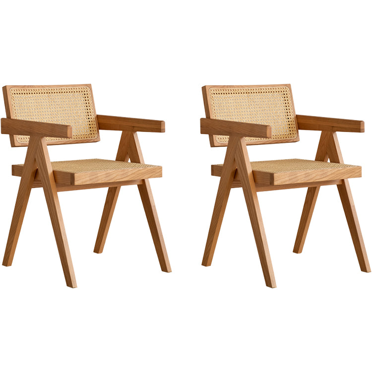 Solid Wood Dining Chairs Modern Style Dining Chairs for Dining Room