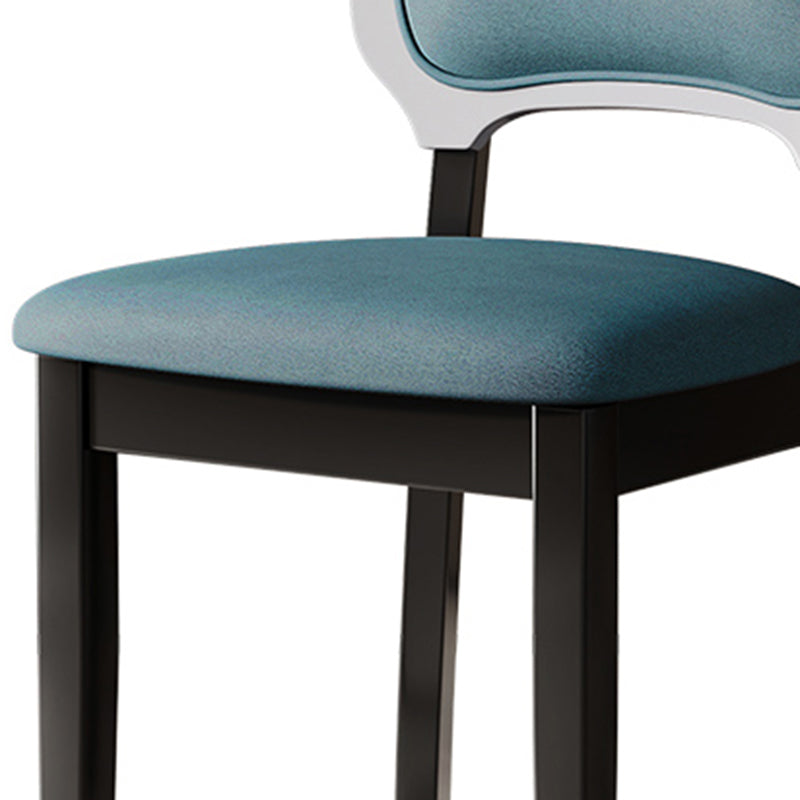 Nordic Style Solid Wood Chair Open Back Dining Side Chair for Dinning Room