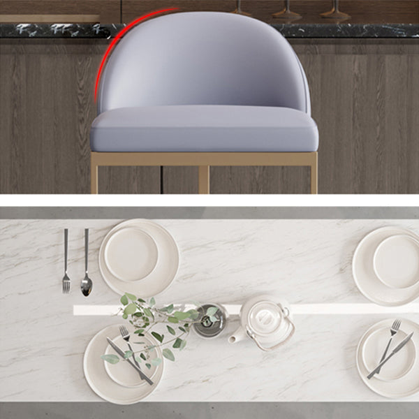 1/3/5 Pieces Bar Stool and Table Set, Glam and Rectangular for Dining Room