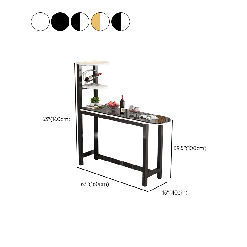 Modem & Contemporary Specialty Bar Height Pub Table for Living Room