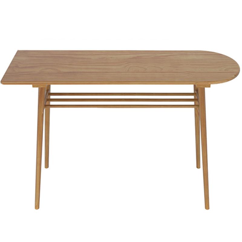 Contemporary Solid Wood Specialty Bar Height Pub Table for Living Room