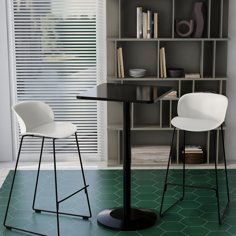 Modem & Contemporary Metal Round Bar Wine Table for Living Room