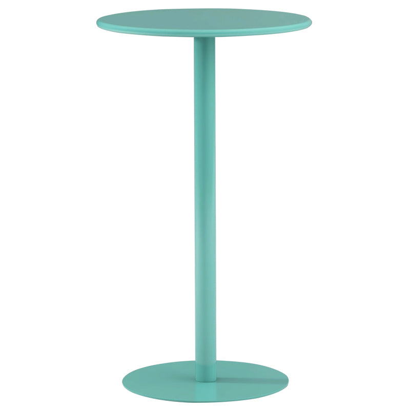 Modem & Contemporary Metal Round Bar Wine Table for Living Room