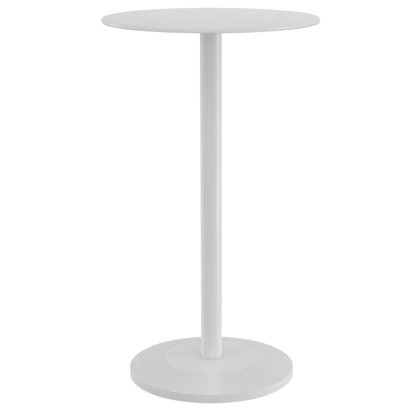 Modem & Contemporary Metal Round Bar Wine Table for Living Room