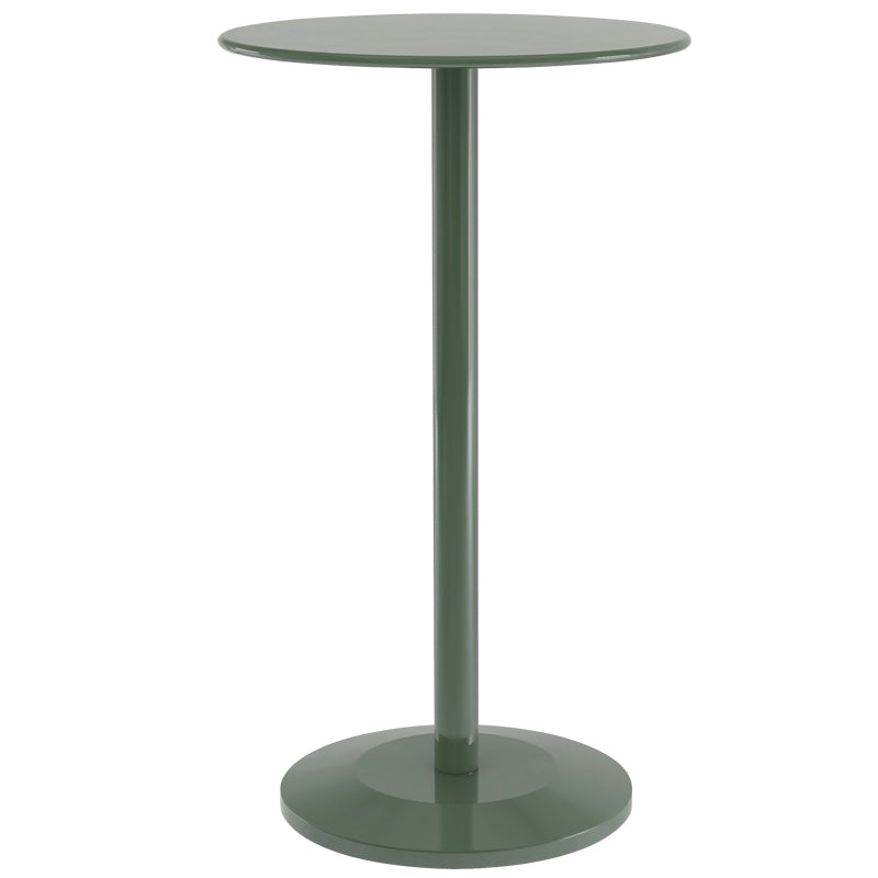 Modem & Contemporary Metal Round Bar Wine Table for Living Room