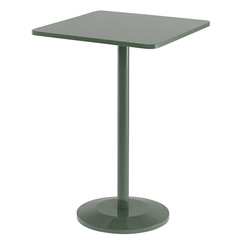 Modem & Contemporary Metal Round Bar Wine Table for Living Room