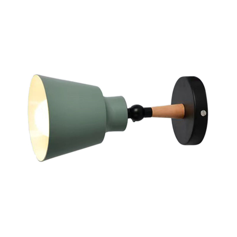 Metal Geometric Simplicity 1 Light Wall Lighting Fixtures for Bedroom