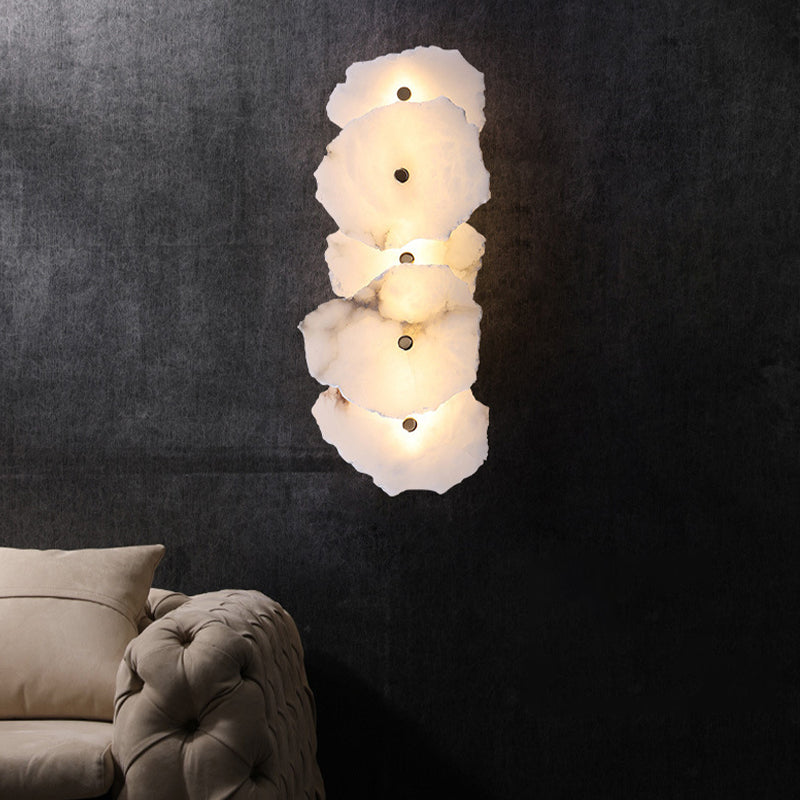 1/2/3/5/7/9-Light White Contemporary Shaded LED Metallic Wall Mounted for Bedroom