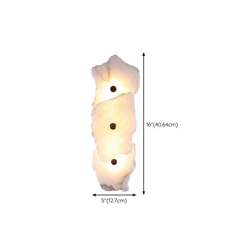 1/2/3/5/7/9-Light White Contemporary Shaded LED Metallic Wall Mounted for Bedroom