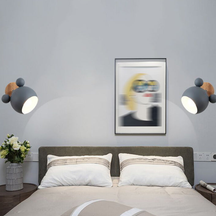 Nordic Colorful Wall Light Fixture Creative Wall Light Sconce for Bedroom