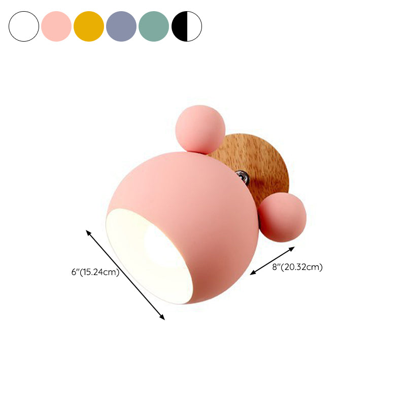 Nordic Colorful Wall Light Fixture Creative Wall Light Sconce for Bedroom