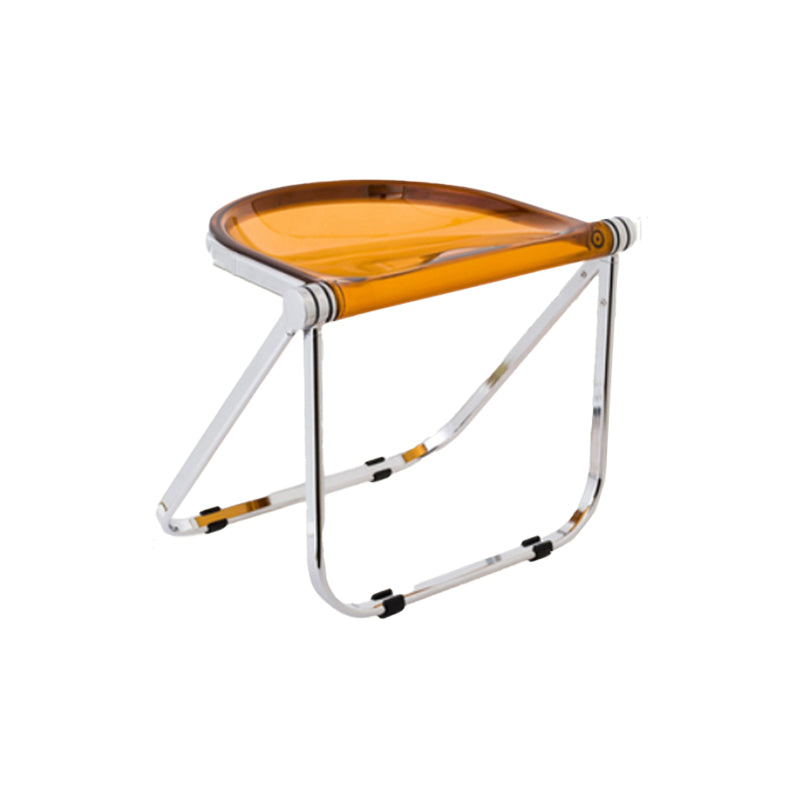 Modern Style Dining Chair Plastic Folding Side Chair for Dining Room