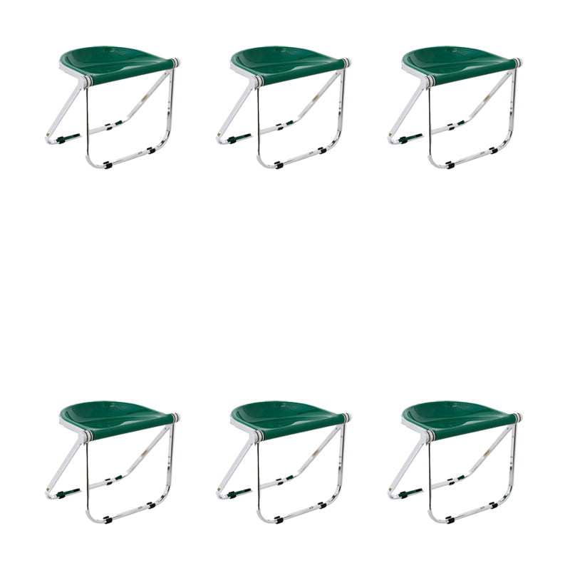 Modern Style Dining Chair Plastic Folding Side Chair for Dining Room