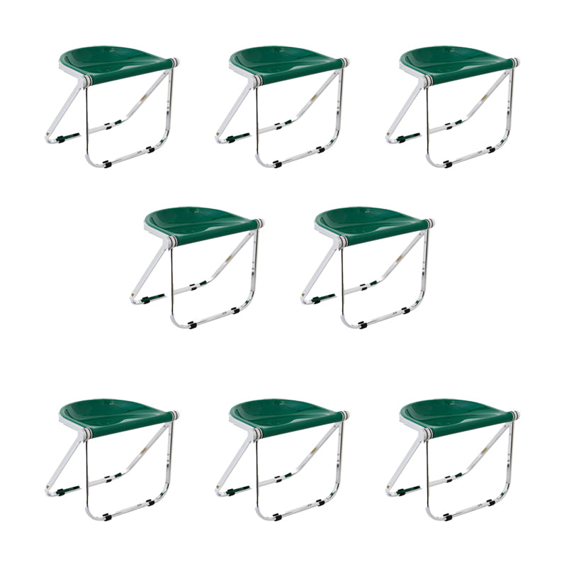 Modern Style Dining Chair Plastic Folding Side Chair for Dining Room