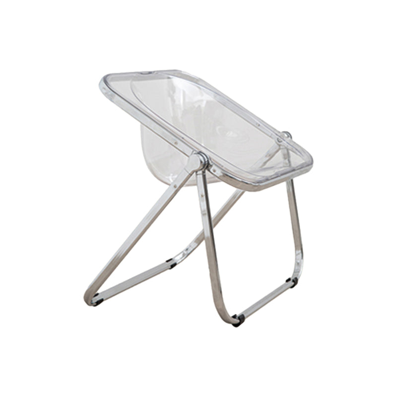 Modern Style Dining Chair Plastic Folding Side Chair for Dining Room