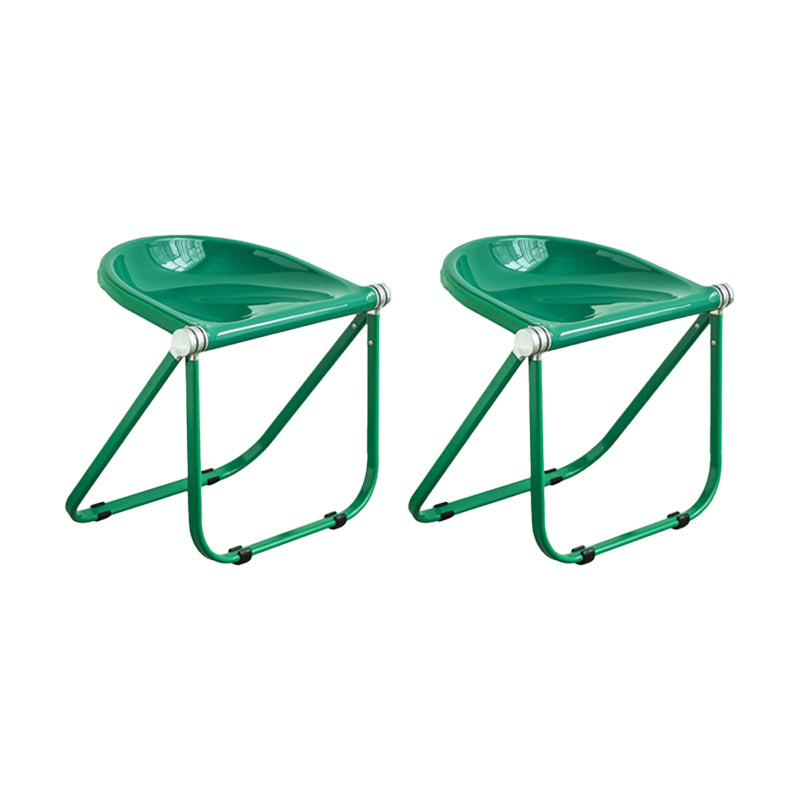 Modern Style Dining Chair Plastic Folding Side Chair for Dining Room