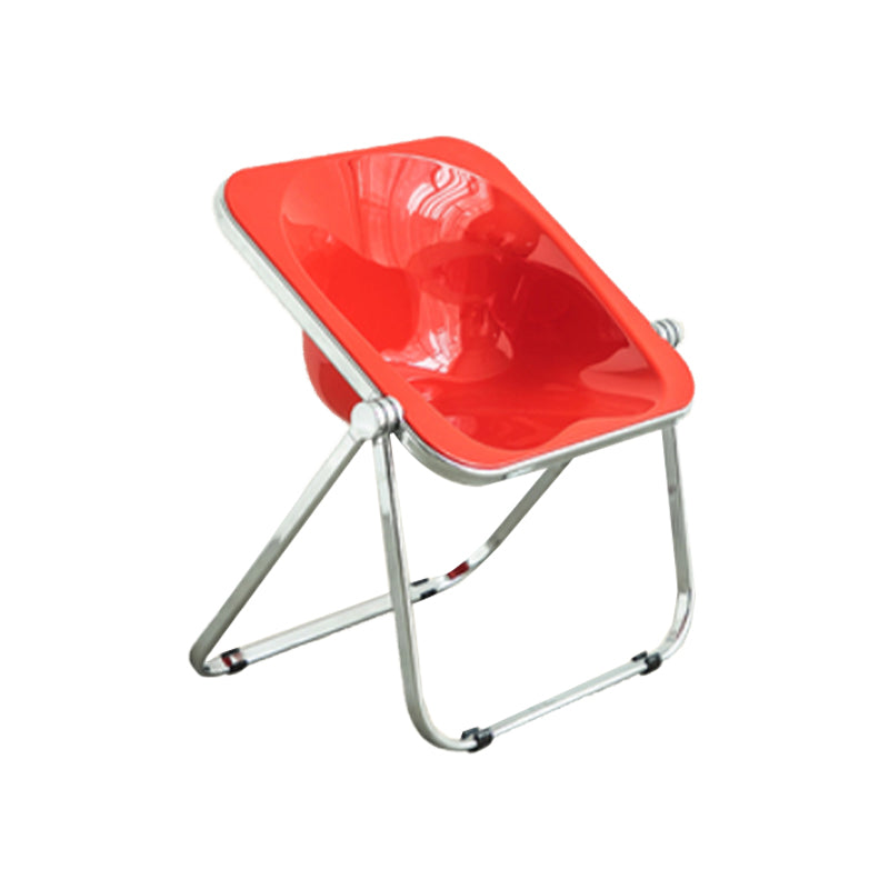 Modern Style Dining Chair Plastic Folding Side Chair for Dining Room