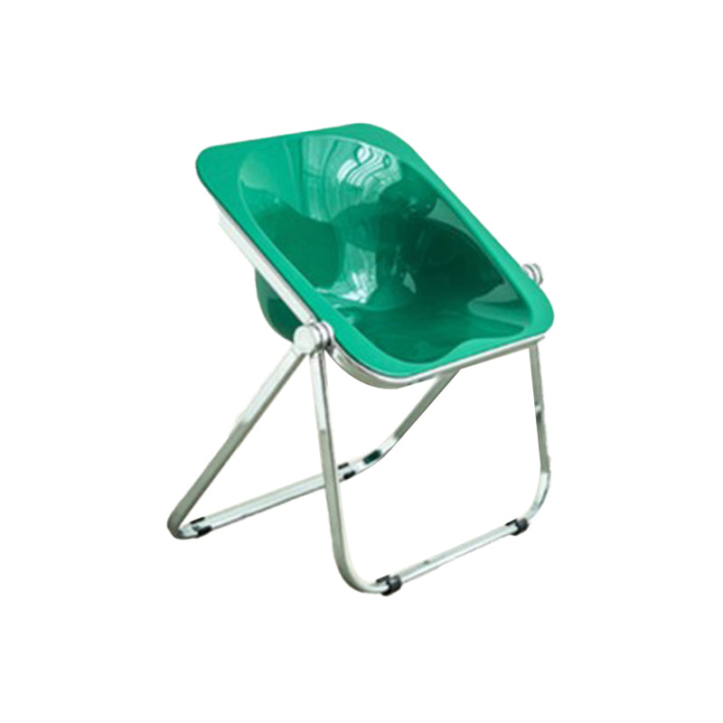 Modern Style Dining Chair Plastic Folding Side Chair for Dining Room