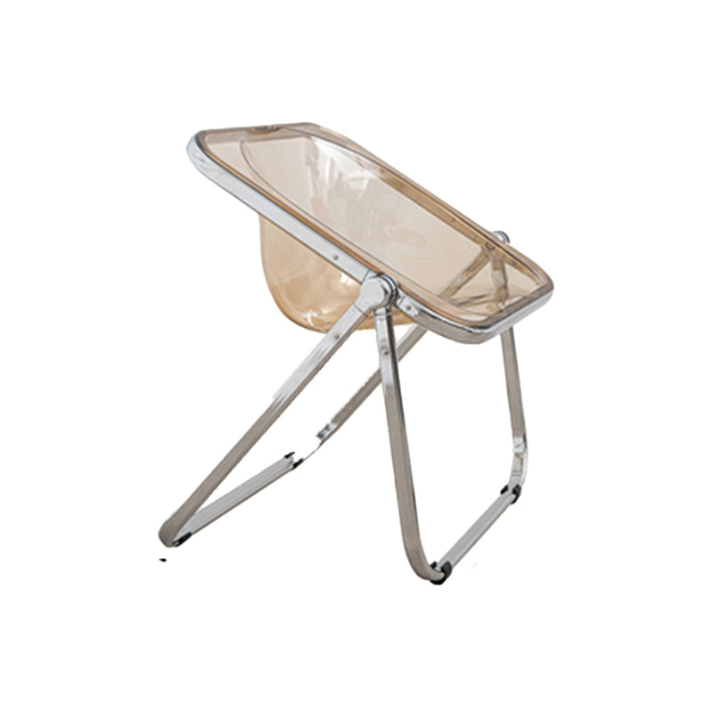 Modern Style Dining Chair Plastic Folding Side Chair for Dining Room