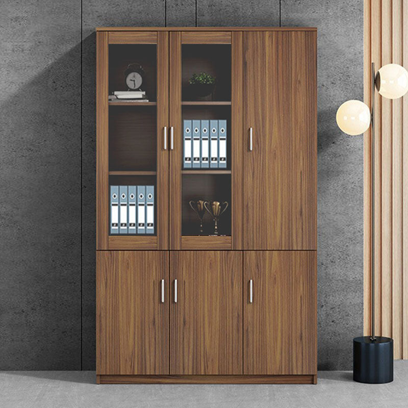 Medieval Modern File Cabinet Wooden Frame Storage Vertical File Cabinet