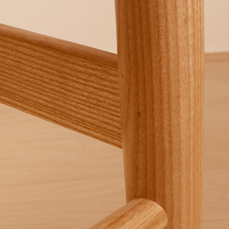 Solid Wood Frame Dining Arm Chair Modern Indoor Chair for Dining Room
