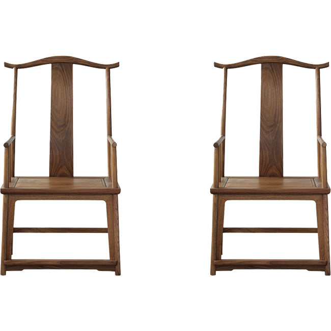 Traditional Kitchen Dining Chair High Back Solid Wood Dining Chair