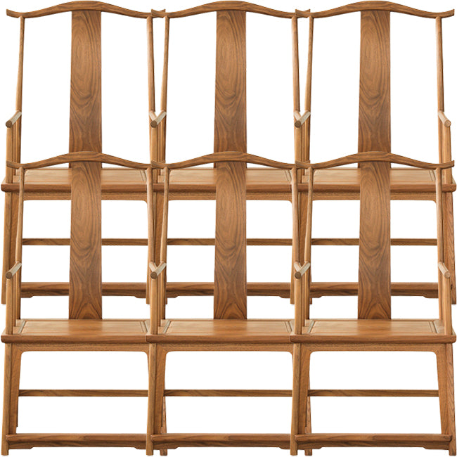 Traditional Kitchen Dining Chair High Back Solid Wood Dining Chair