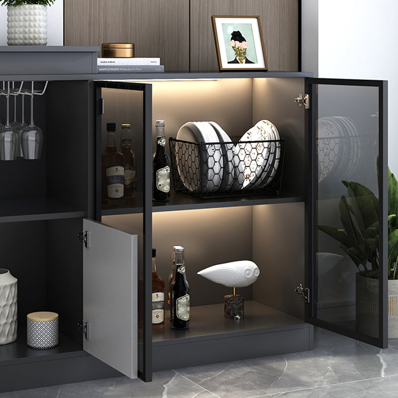 Contemporary Style Rectangle Wood Bar Height Table for Living Room