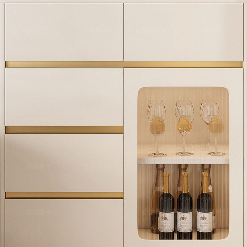 Contemporary Style Rectangle Bar Height Pub Table for Living Room