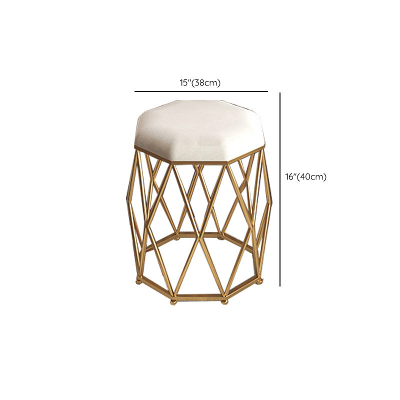 Contemporary Gold Lighted Mirror Bedroom With Drawer Wooden Make-up Vanity