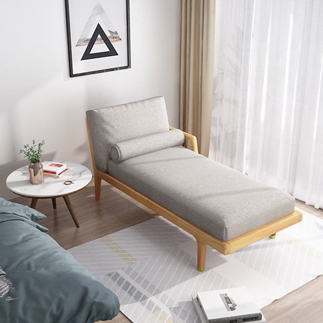 Scandinavian Removal Upholstered Chaise Lounge Couch Two Arms Chaise