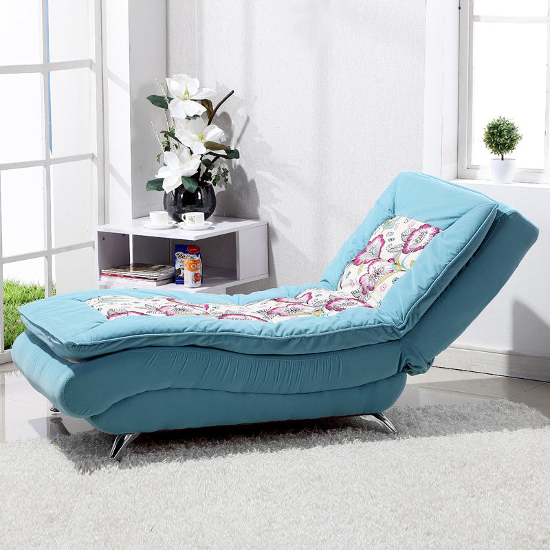 Modern Cushioned Chaise Lounge Armless Chaise for Living Room Adjustable Chaise