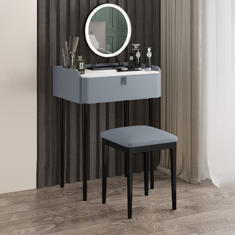 15" Wide Contemporary Make-up Vanity Mirror Dressing Table with Drawer