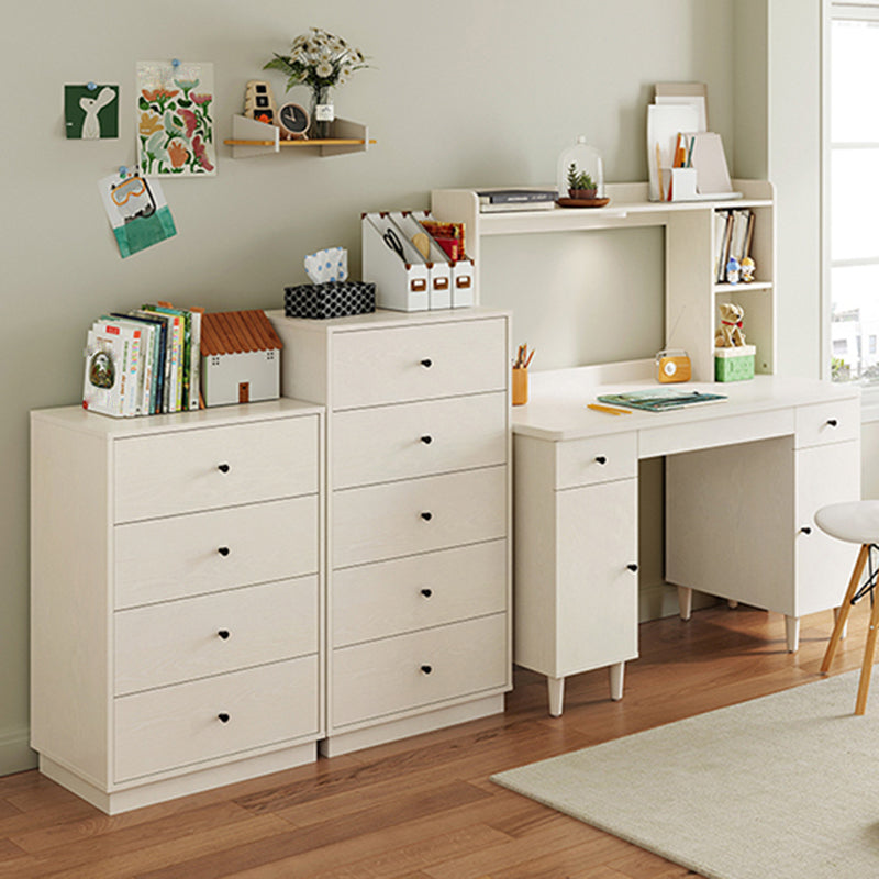 Simple Stain Resistant Storage Cabinet Wood Side Cabinet with Drawer