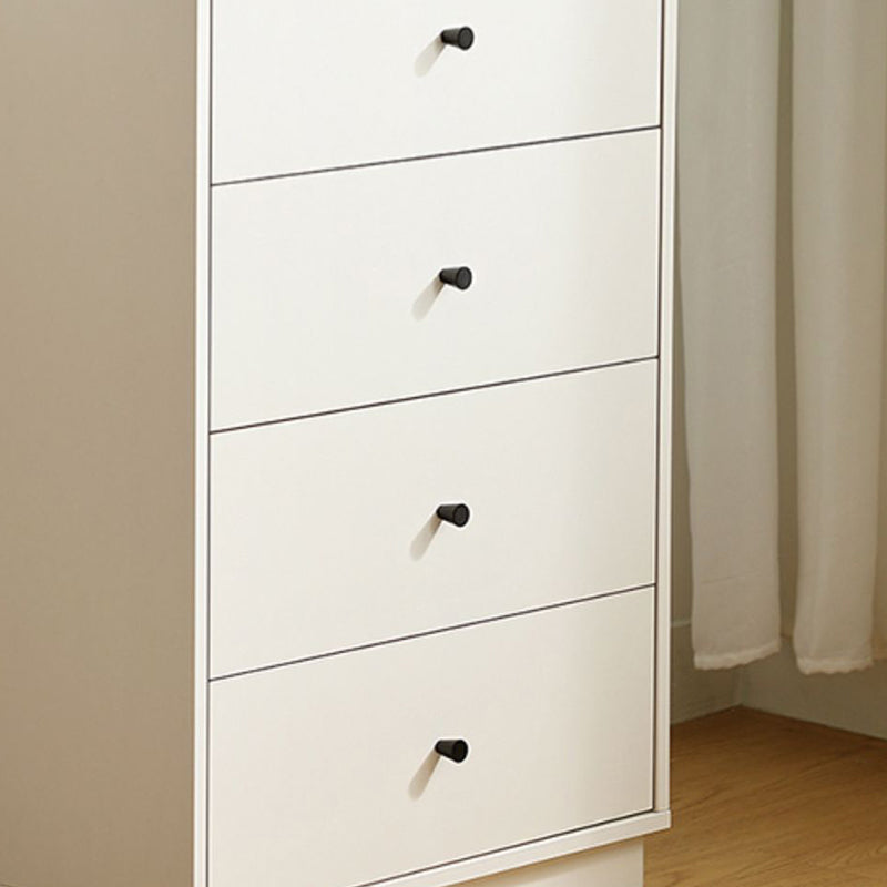 Simple Stain Resistant Storage Cabinet Wood Side Cabinet with Drawer