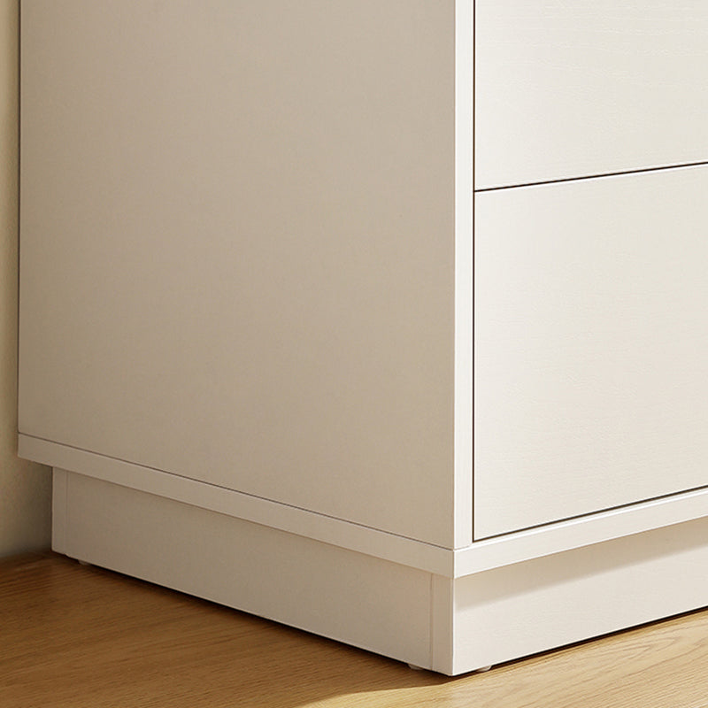 Simple Stain Resistant Storage Cabinet Wood Side Cabinet with Drawer