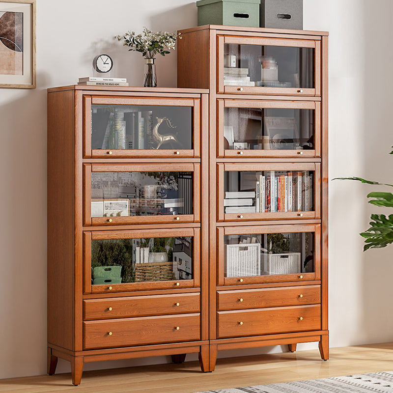 Minimalism Rectangle Chest Mid-Century Modern Wooden Accent Chest