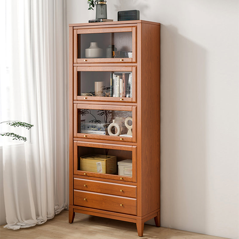 Minimalism Rectangle Chest Mid-Century Modern Wooden Accent Chest