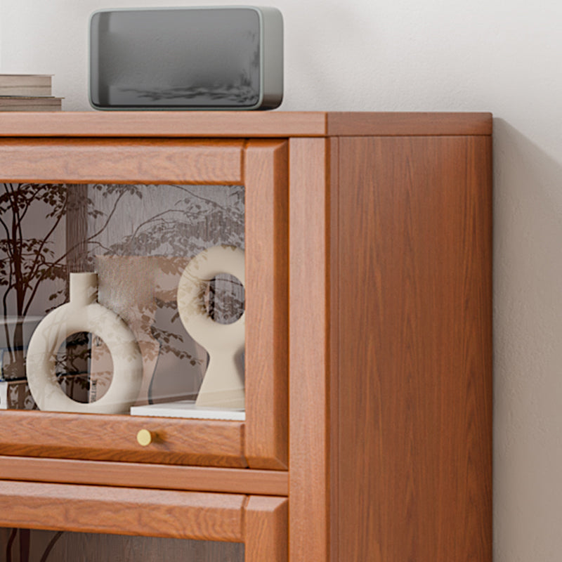 Minimalism Rectangle Chest Mid-Century Modern Wooden Accent Chest