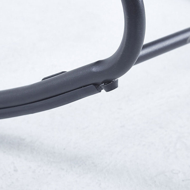 Contemporary Rocker Chair Upholstered Antique Finish Rocking Accent Chair