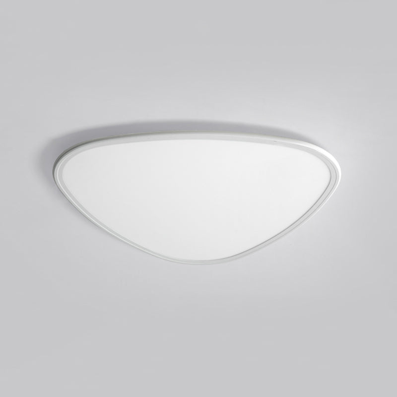 Triangle Ceiling Light Fixture Simple LED Flush Mount for Bedroom