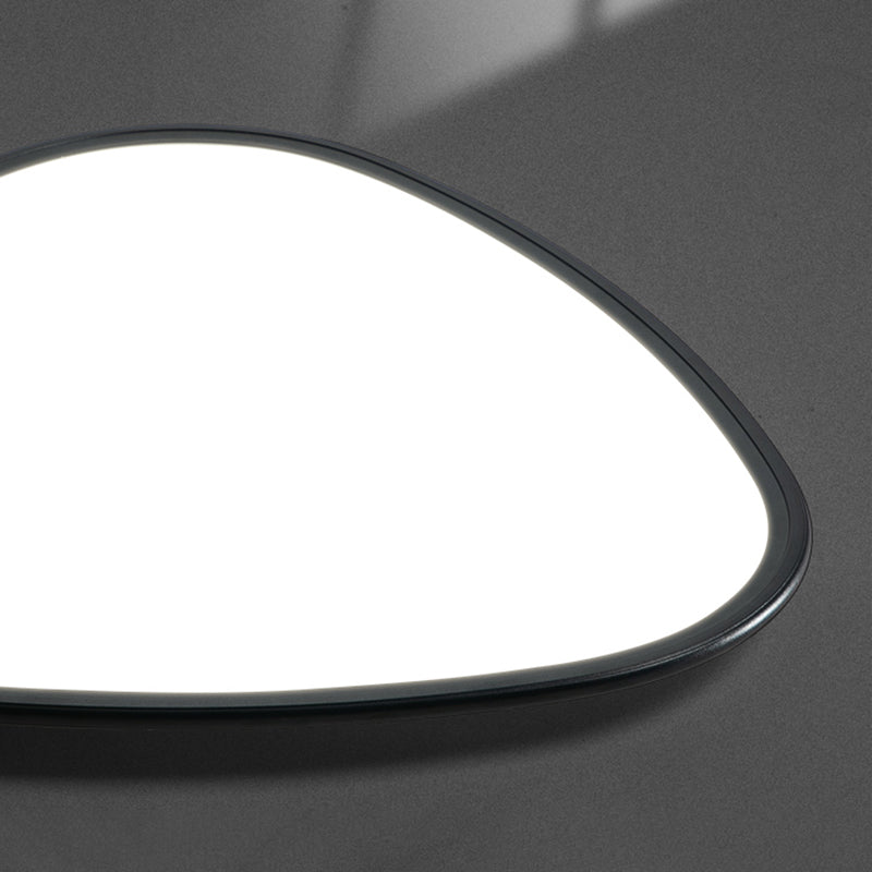 Triangle Ceiling Light Fixture Simple LED Flush Mount for Bedroom