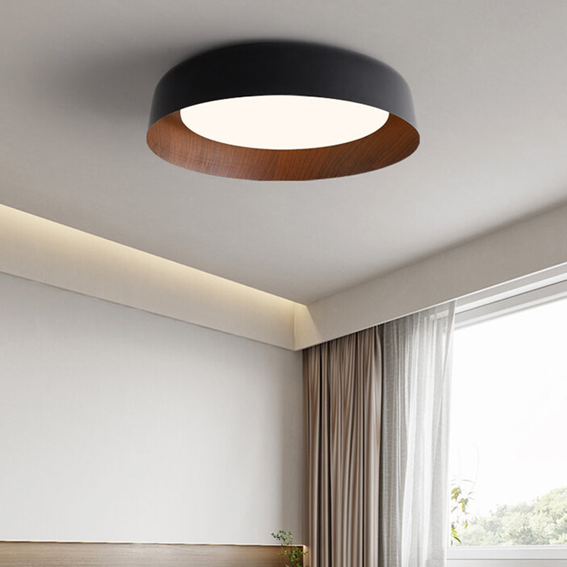 Metal Ceiling Light Fixture Nordic LED Flush Mount for Bedroom